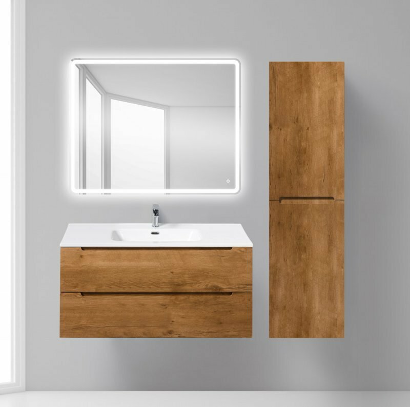 Пенал BelBagno для ванной ETNA 1500 Rovere Nature R