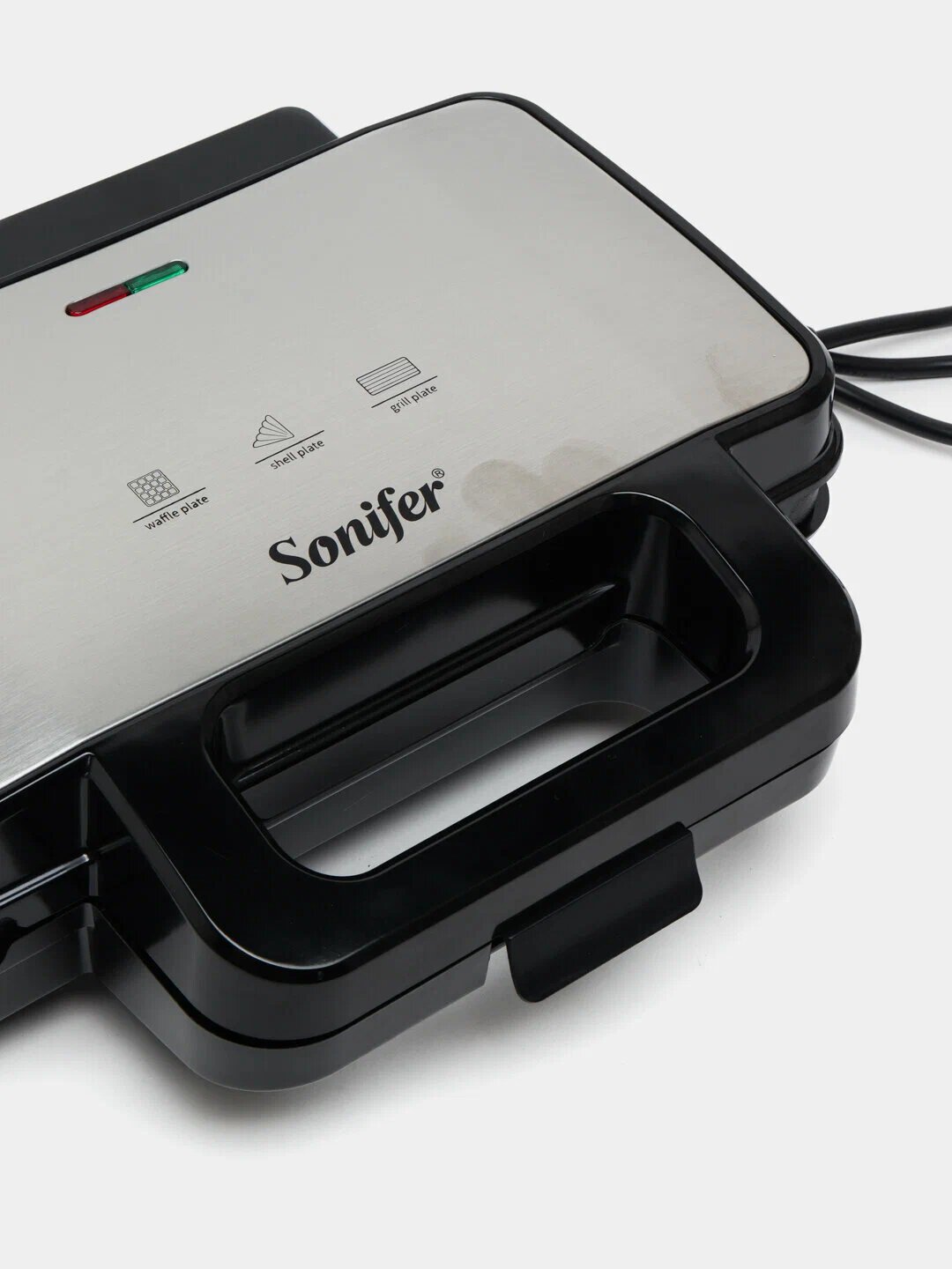 Вафельница Sonifer SF_6166, 1000 Вт, антипригарное покрытие, бельгийские вафли