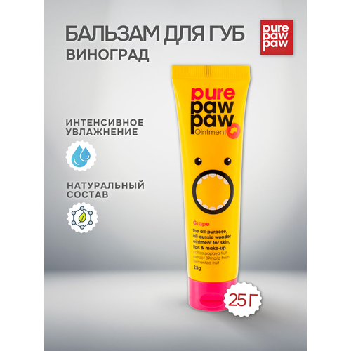 Восстанавливающий бальзам с ароматом клубники Ointment Strawberry | Pure Paw Paw