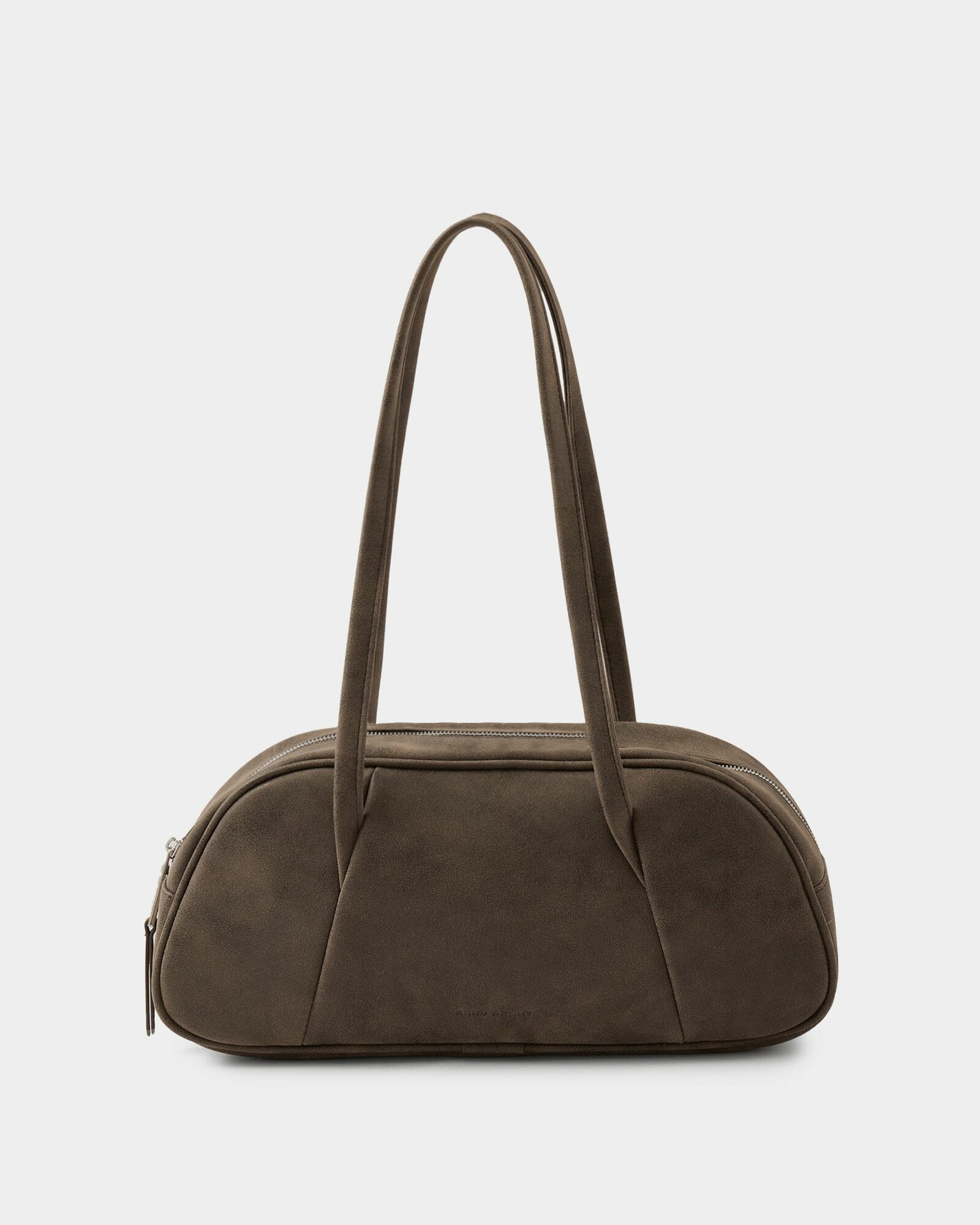 Сумка багет ARNY PRAHT багет, фактура гладкая, браун