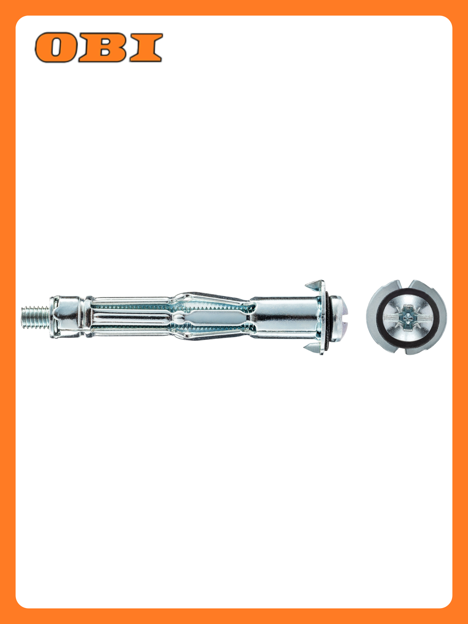 Анкер-Дюбель Tecfi Molly HP для гипсокартона ДСП фанеры 5x37 мм 4 шт