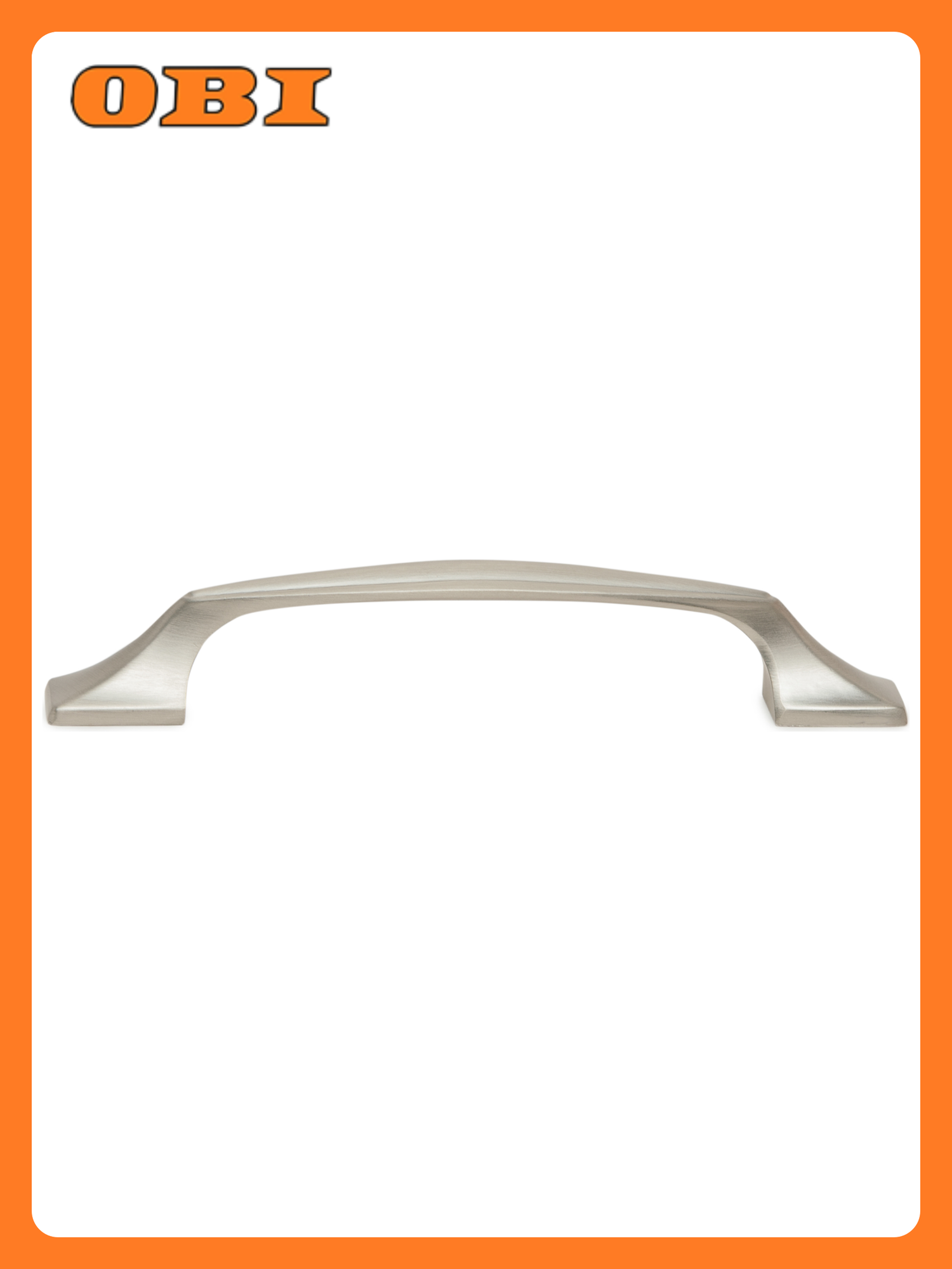 Ручка мебельная JET 822 м. ц.96мм замак браш. никель