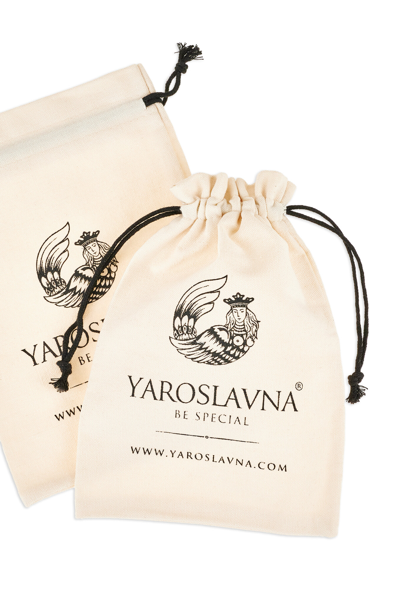 Колье YAROSLAVNA, кахолонг, длина 44 см, серый — фото 1