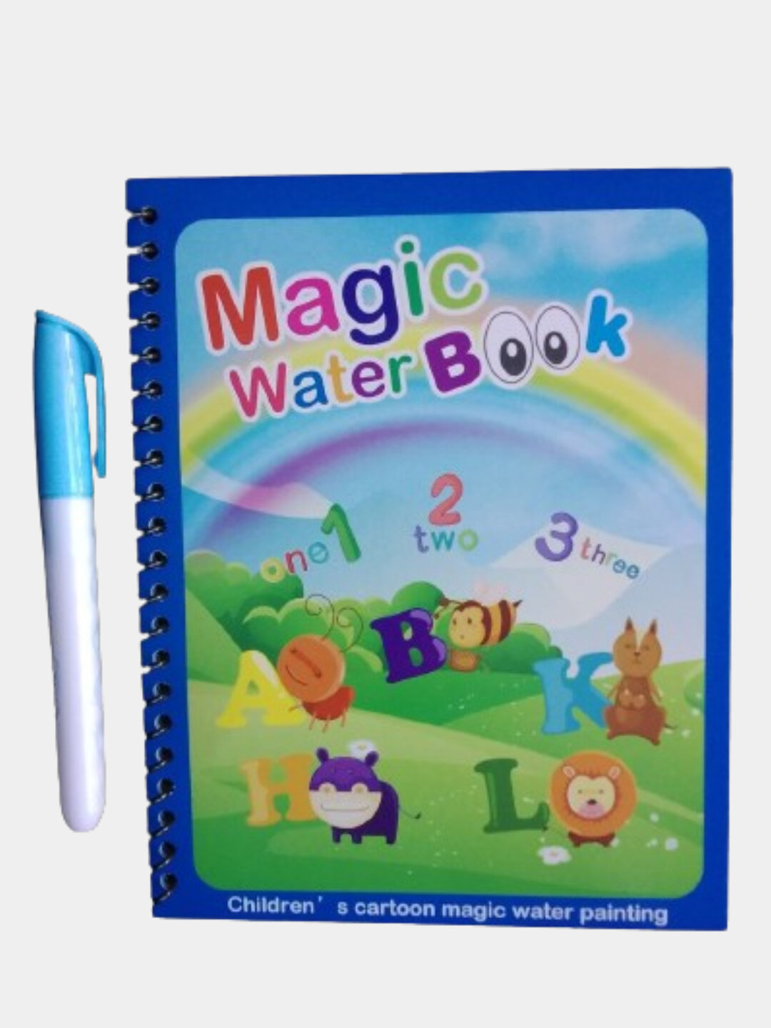 Книга-раскраска Magic Water Book, водная, для развития логики