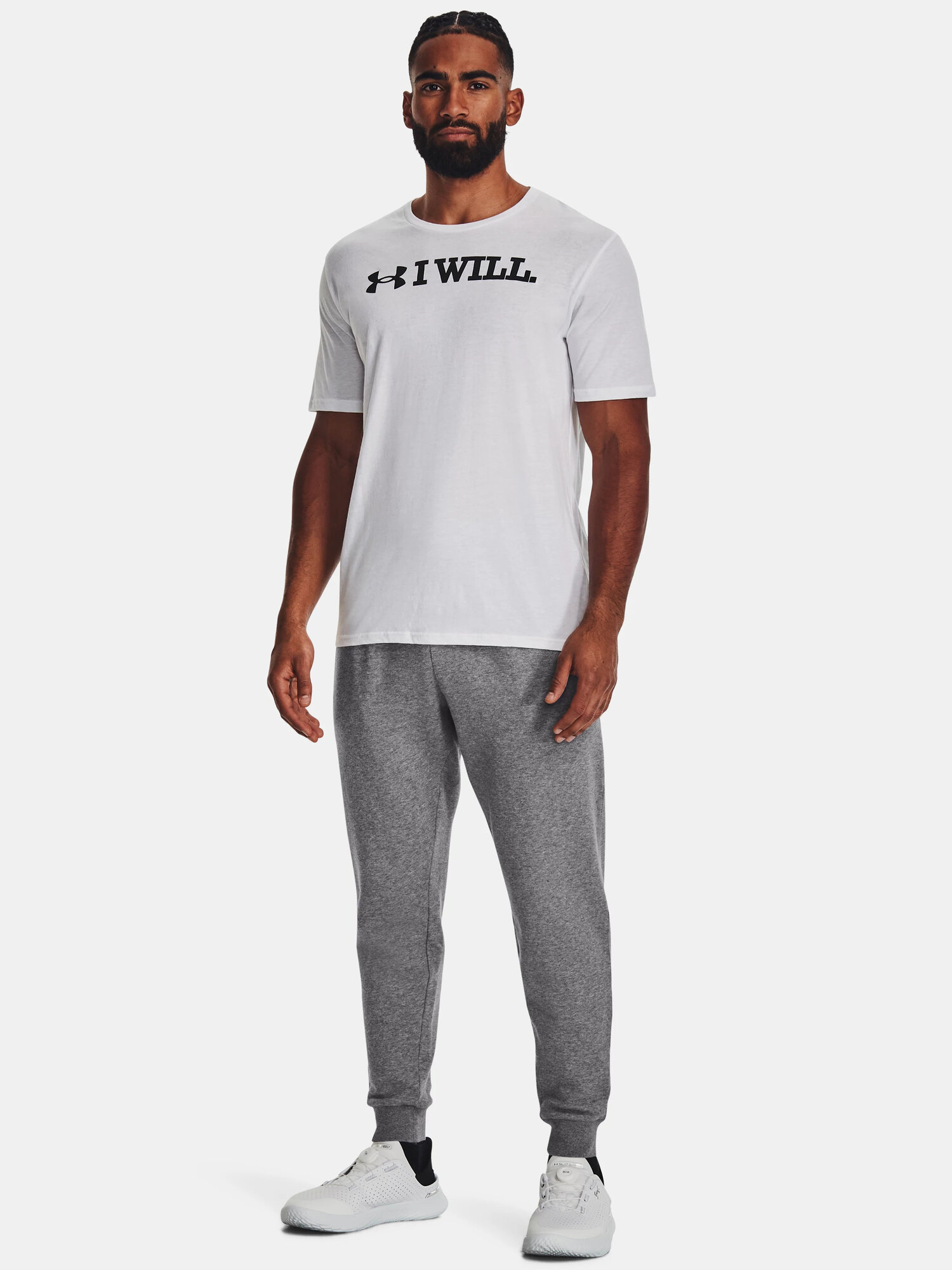 Брюки спортивные Under Armour Rival, размер XXL, серый — фото 1