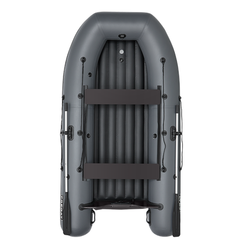 Лодка ПВХ под мотор Фрегат 310 Air (НДНД) с надувным дном Серый