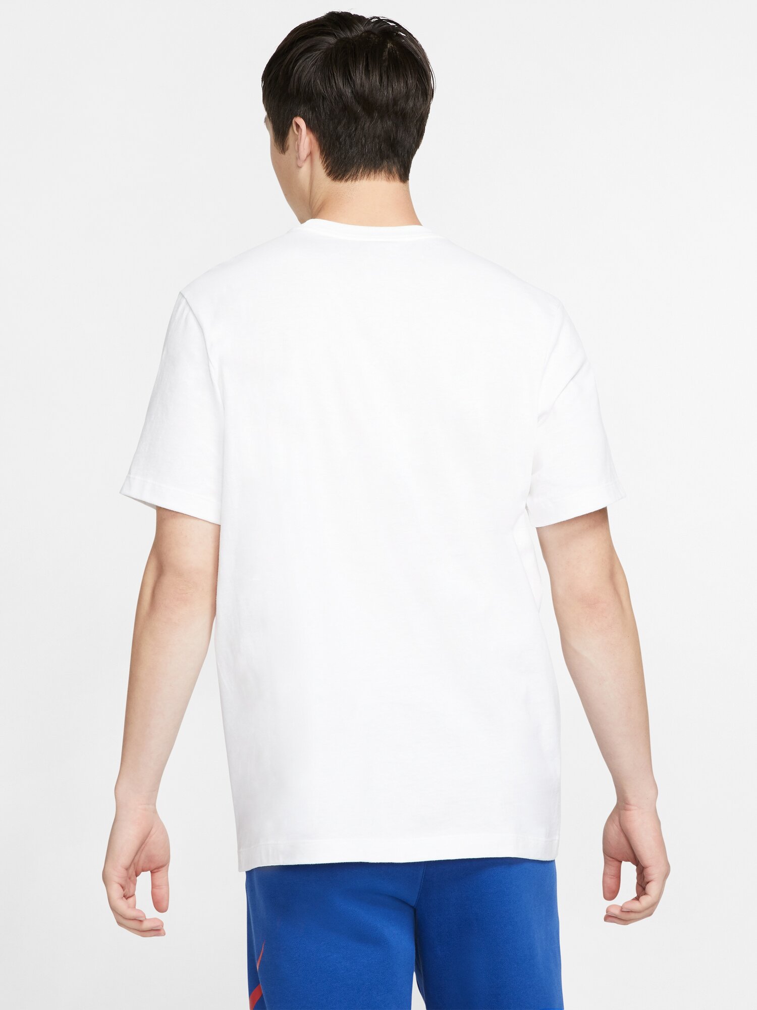 Футболка NIKE JUST DO IT, 1 шт., размер S, белый/черный — фото 1