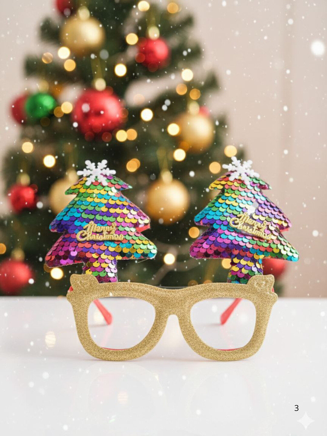 Солнцезащитные очки , красный — фото 1