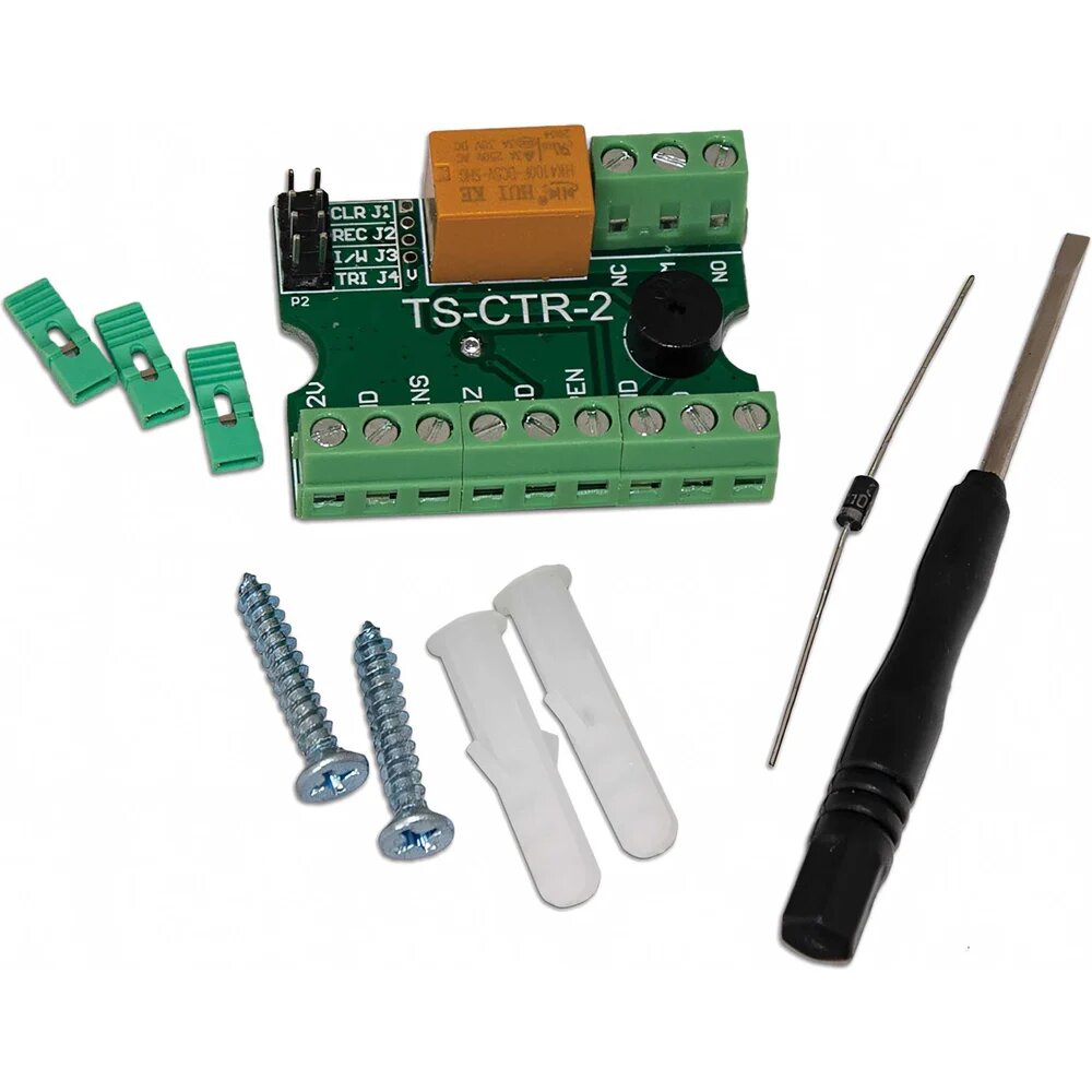 Tantos автономный контроллер доступа с считывателем TS-CTR-2, Touch Memory и Wiegand-26-42 — фото 1