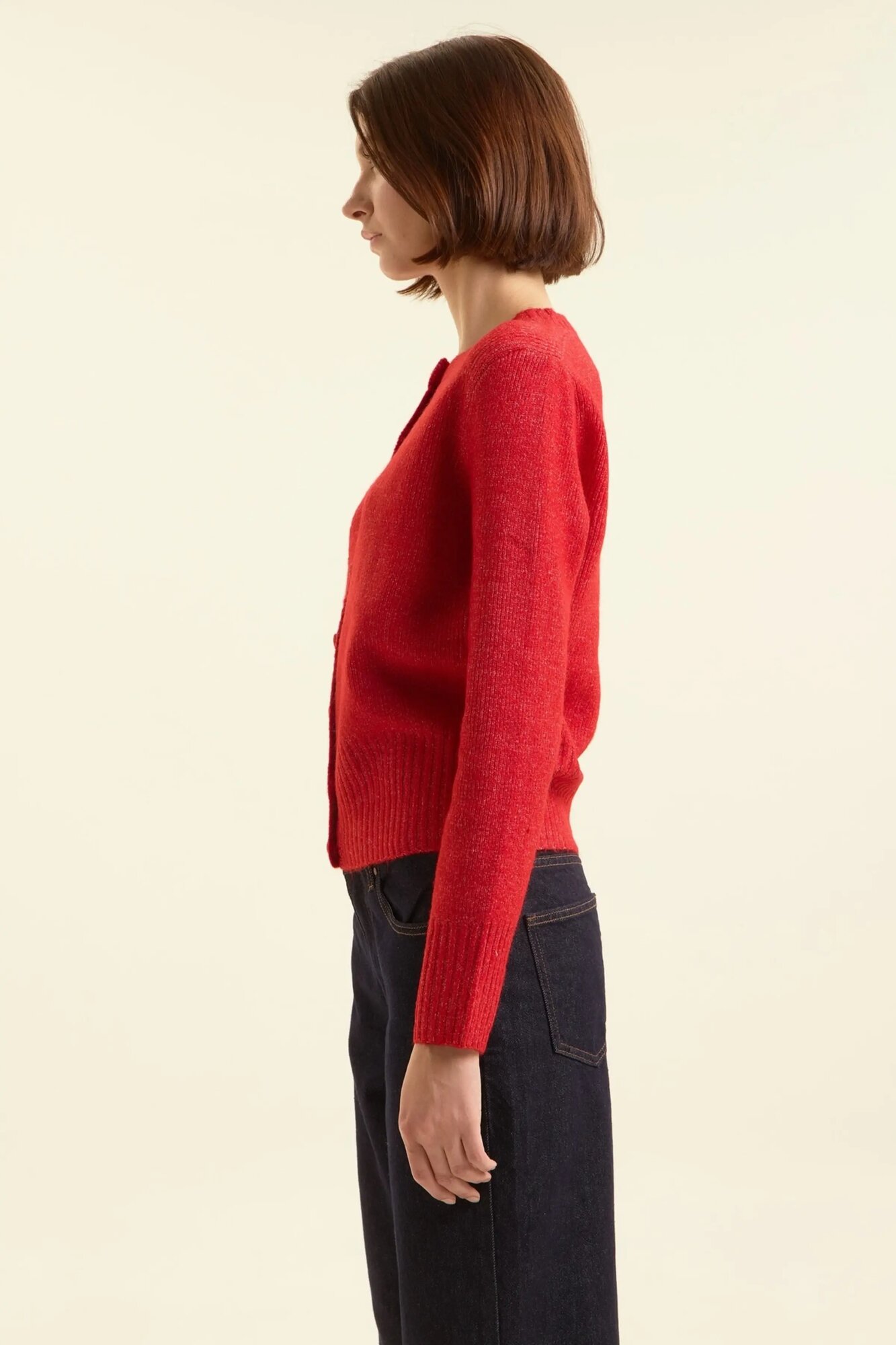 Кардиган Selfie, размер M, красный — фото 1