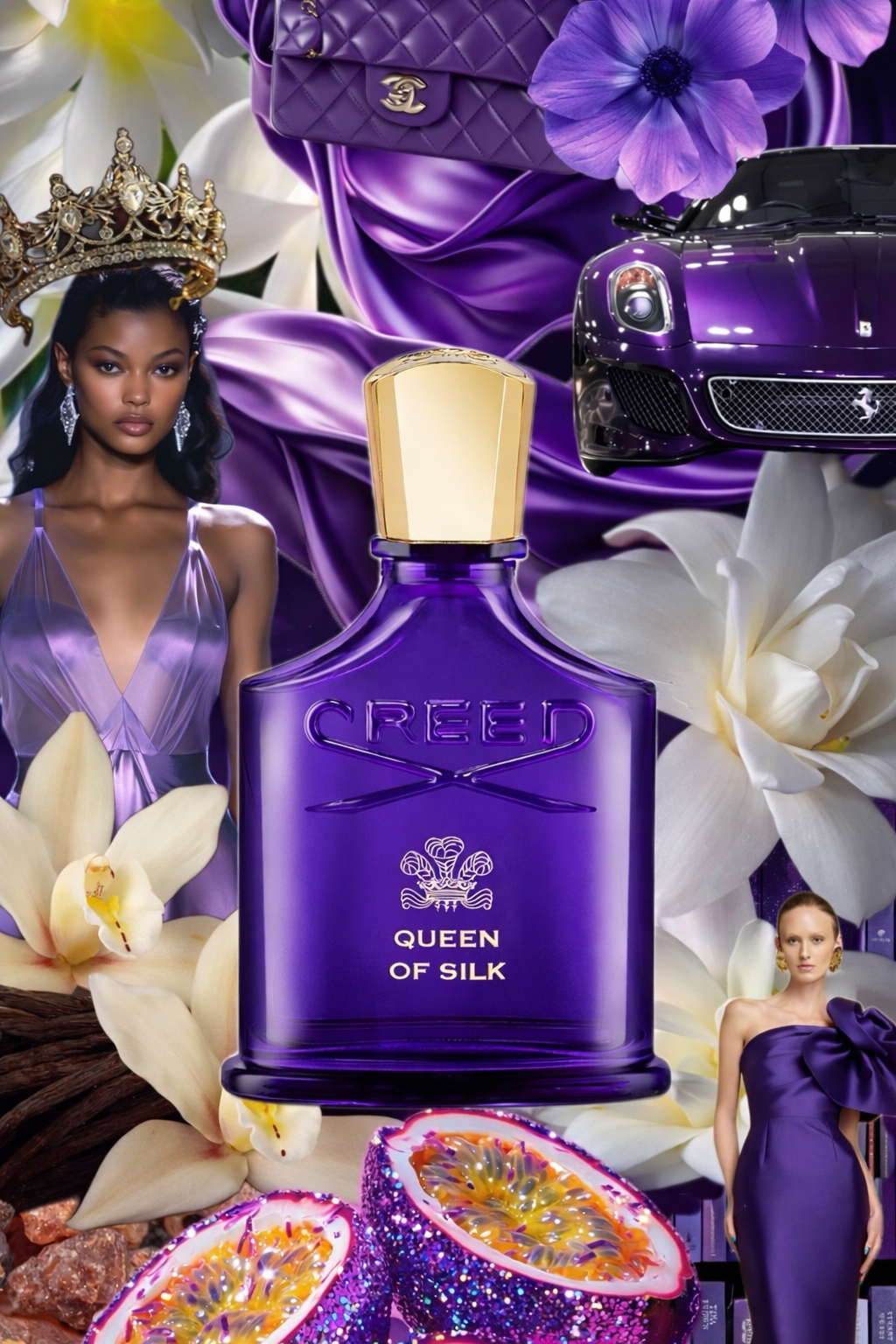 Парфюмерная вода Creed "Queen of Silk", женская, фужерный аромат, 100 мл