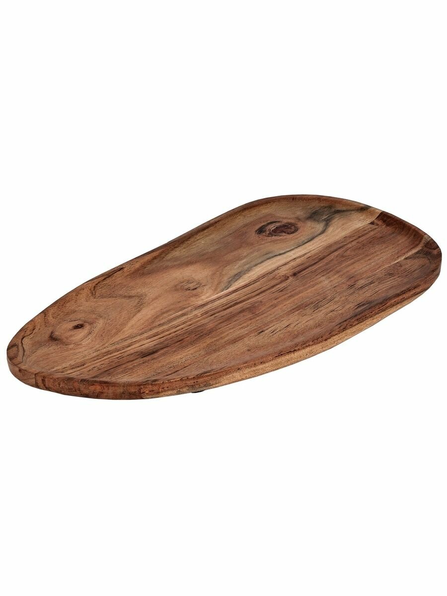 Тарелка "FORLEYET" 427057, деревянная, натуральная, декоративная