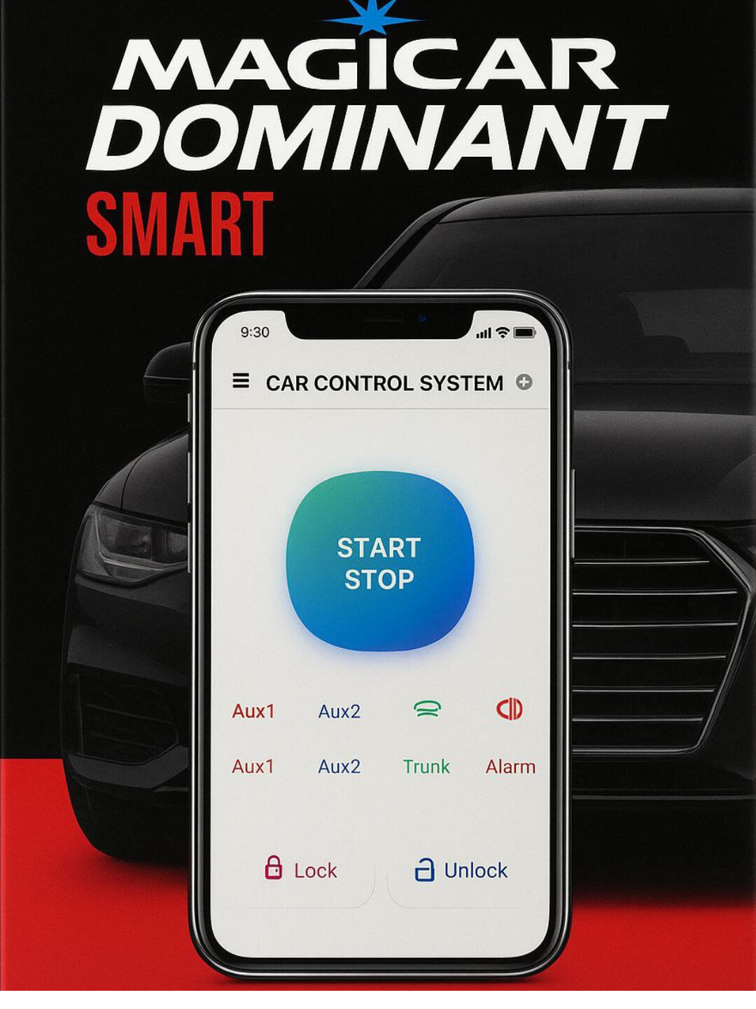 Кнопка «старт-стоп» для всех автомобилей Magicar