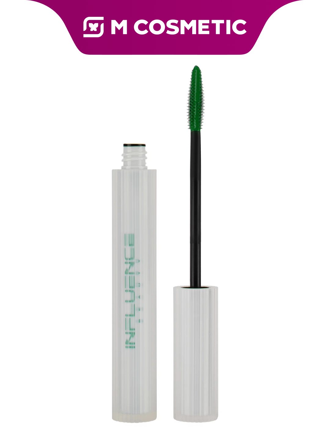 INFLUENCE BEAUTY Тушь для ресниц цветная Chromophora 6,5 мл тон 03 зеленый
