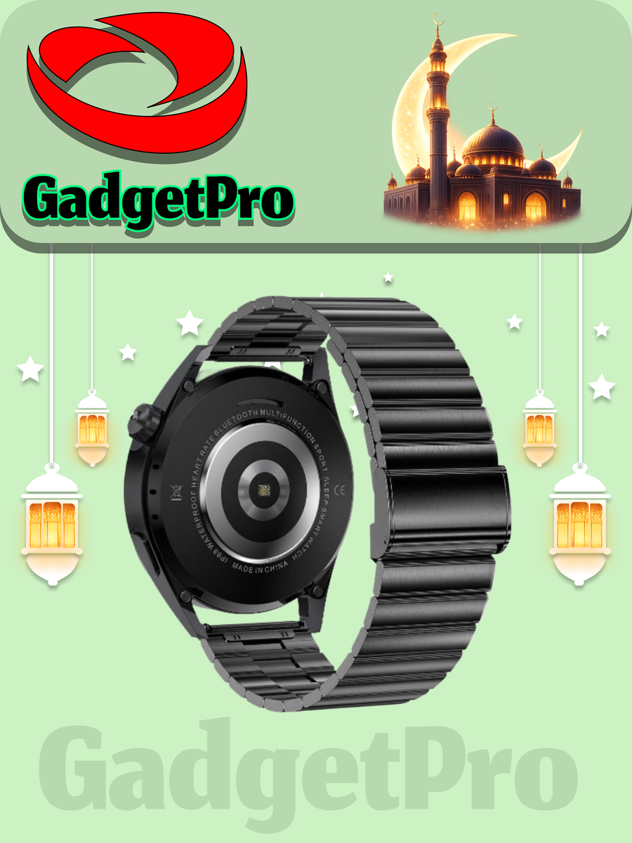 Green Lion G-Master Smart Watch: умные часы с GPS, мониторингом сердечного ритма, черный