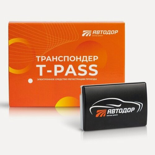 Изображение товара Транспондер Автодор-платные Дороги T-PASS, стандарт, ПС1001, черный