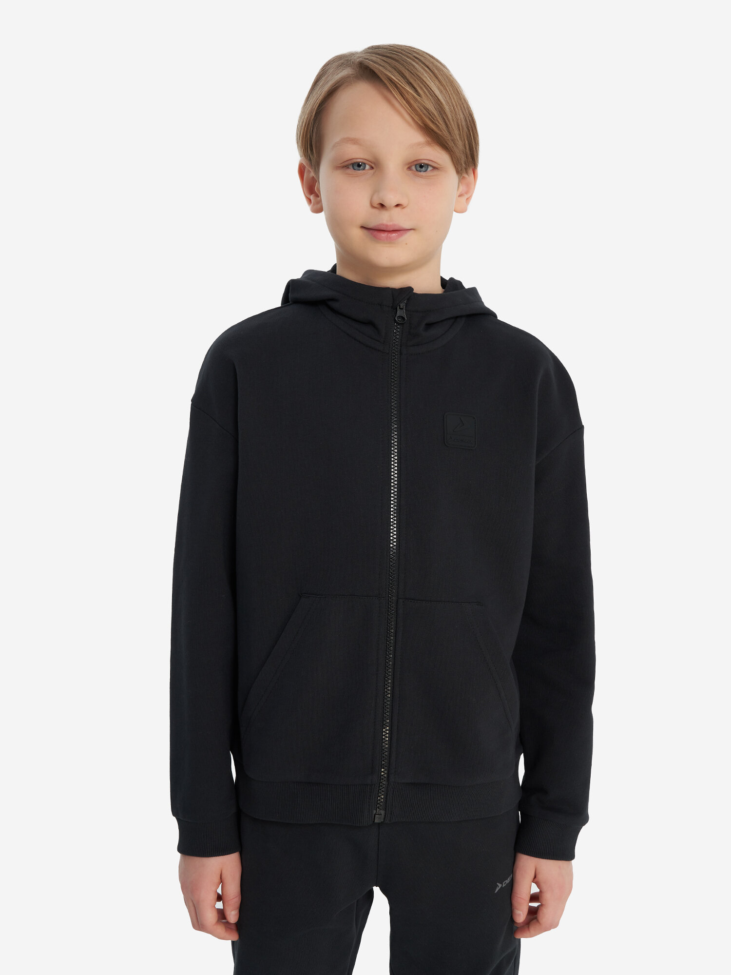 Толстовка Demix, размер 164-170, черный — фото 1