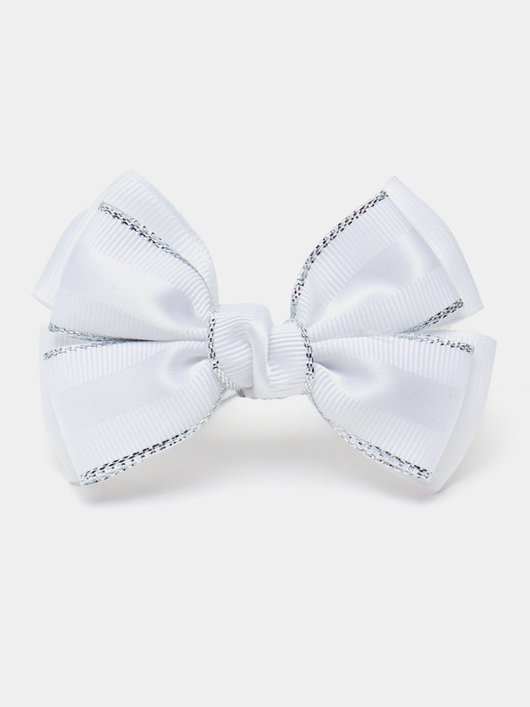 Бантики для девочек "Школьные", ручная работа, в ассортименте, белые, 2 шт