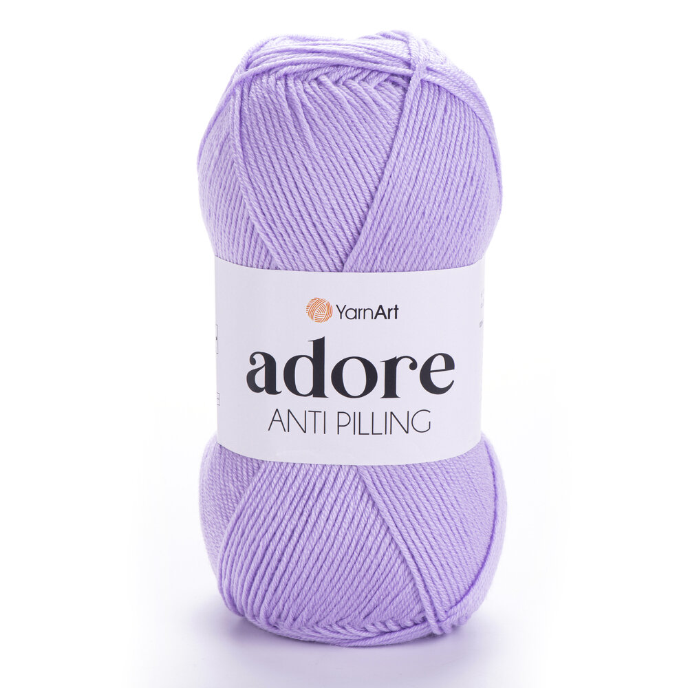 Пряжа для вязания YarnArt Adore 337 сиреневый 100 гр/280 м 100% антипилинг акрил