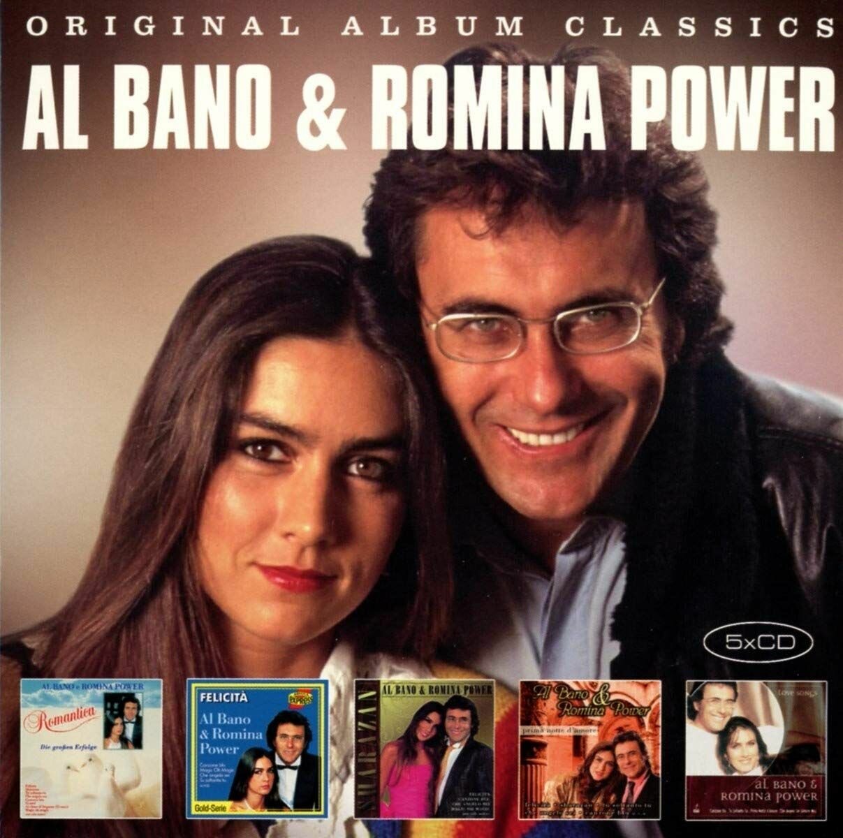Al Bano & Romina Power. Original Album Classics (5CD Slipcase: contains 5 albums in Slim Cardboard Sleeves/Компакт диск)