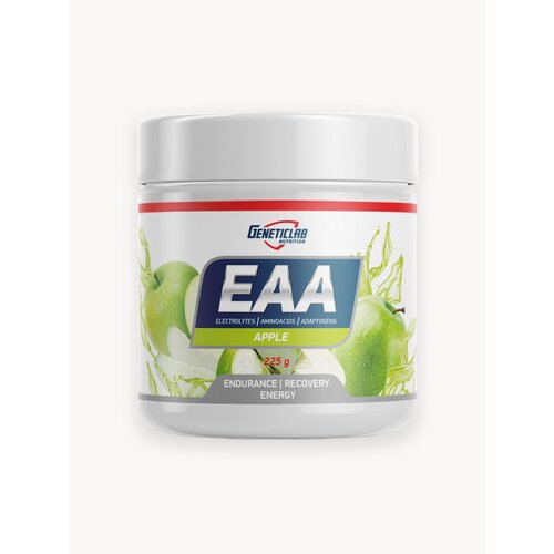 Свободные аминокислоты Geneticlab EAA 225 г, Яблоко