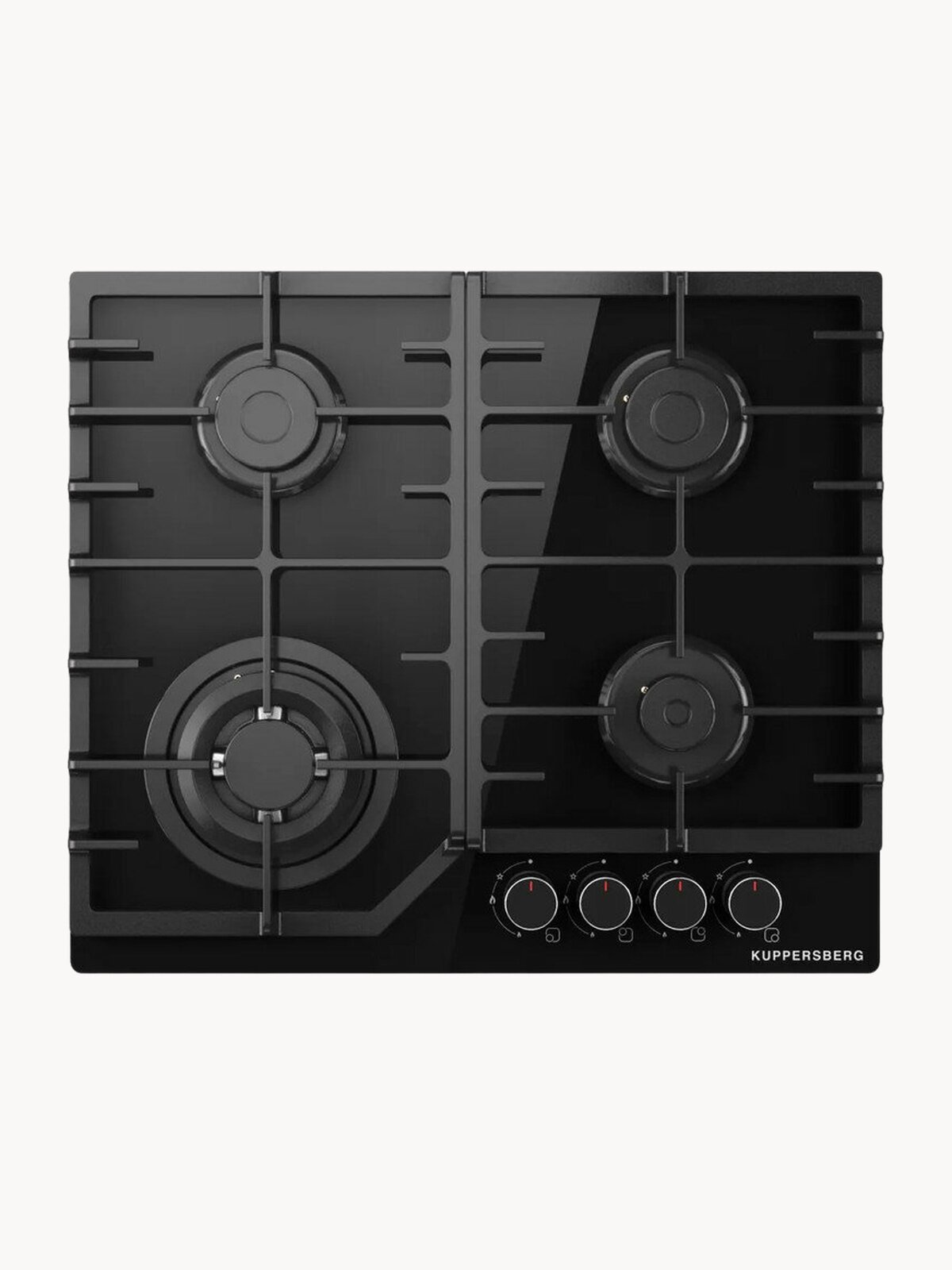 Встраиваемая газовая панель KUPPERSBERG FG 66 B, официальная гарантия