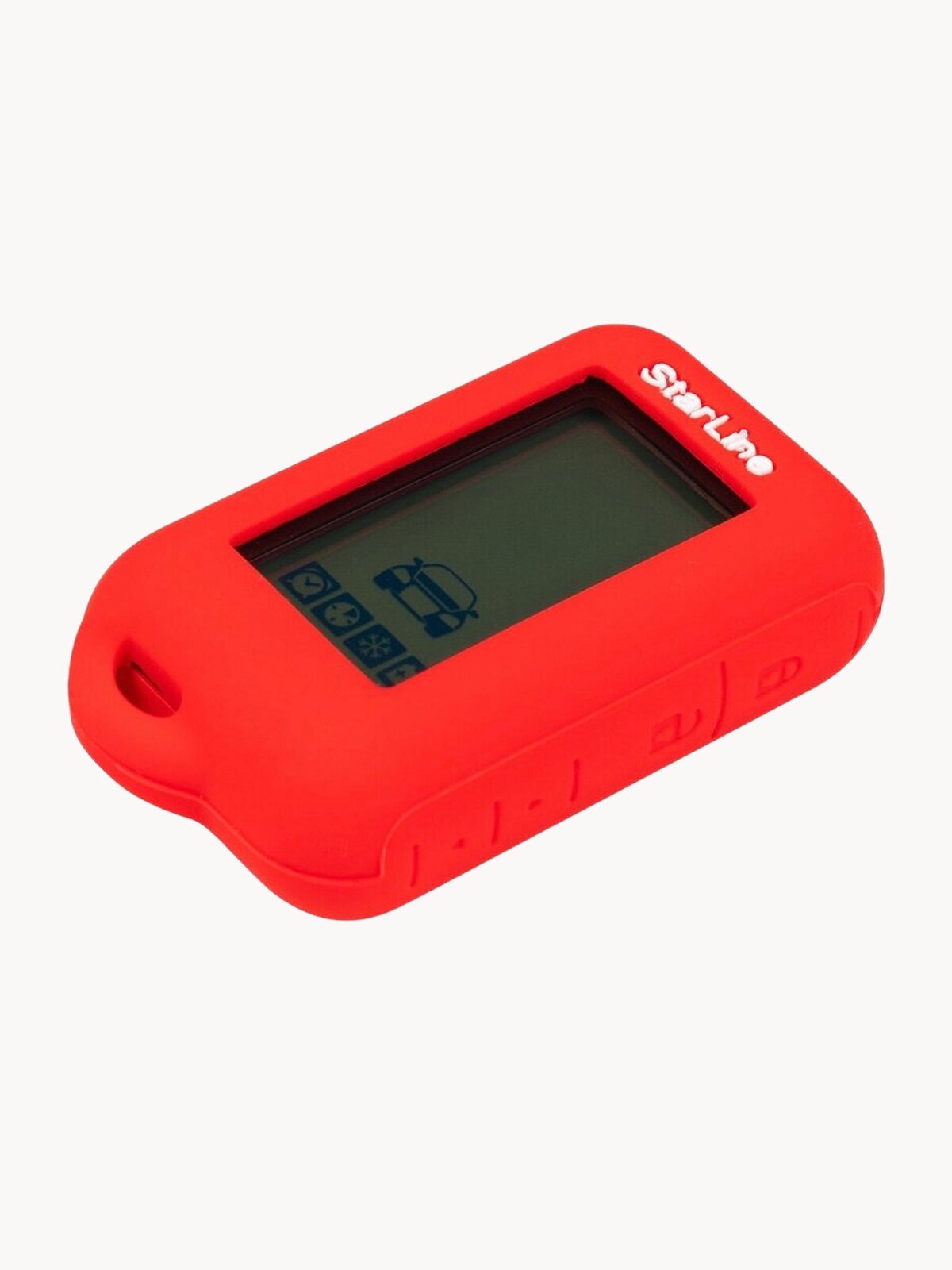 Чехол StarLine, для брелка StarLine E, силиконовый, влагозащитный, красный