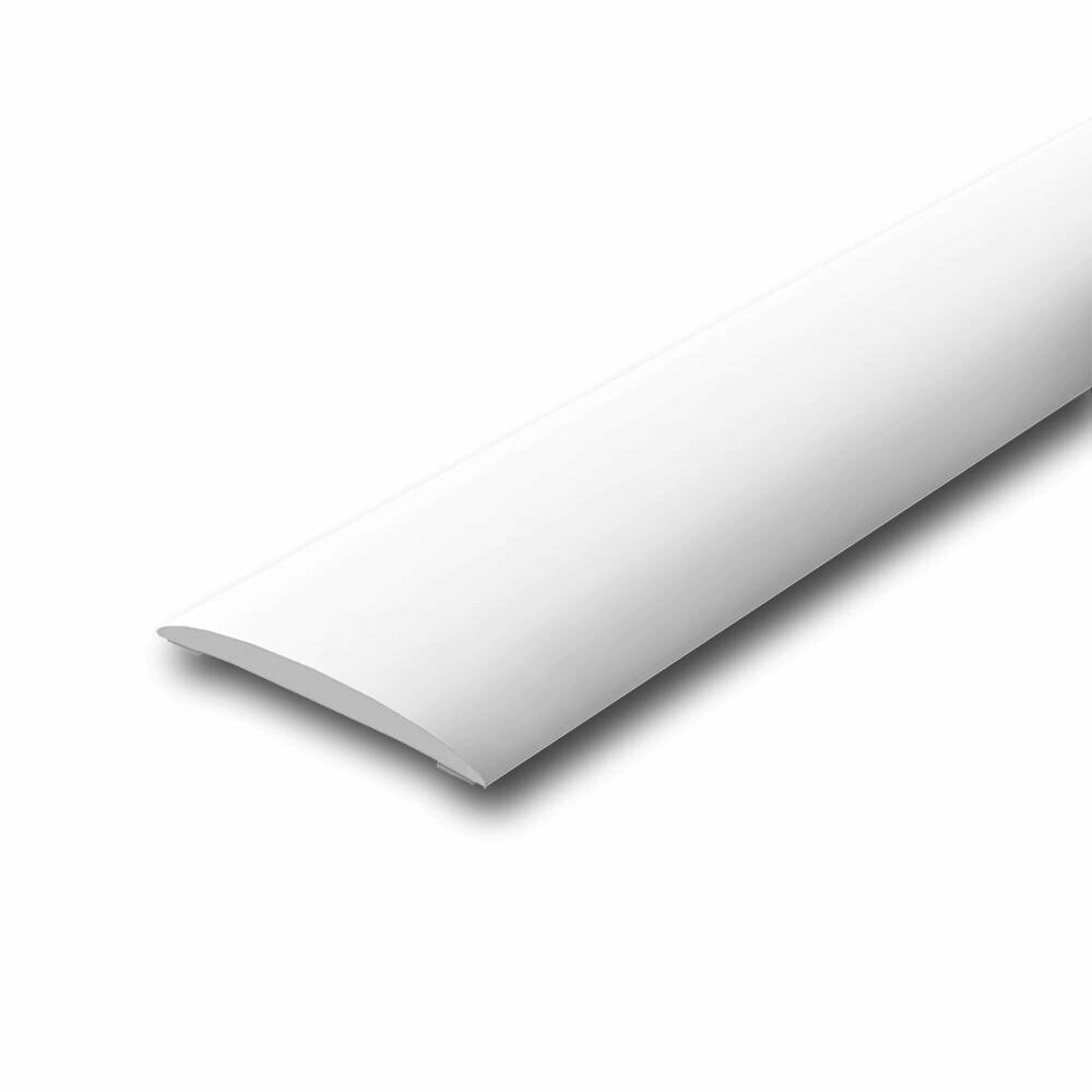 Порог ПВХ Стык 36 мм Изи Белый 09 м
