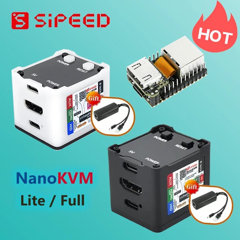 新品未使用品 Sipeed NanoKVM FULL Amazon.co.jp: WayPonDEV Sipeed NanoKVM フルミニリモコン操作と