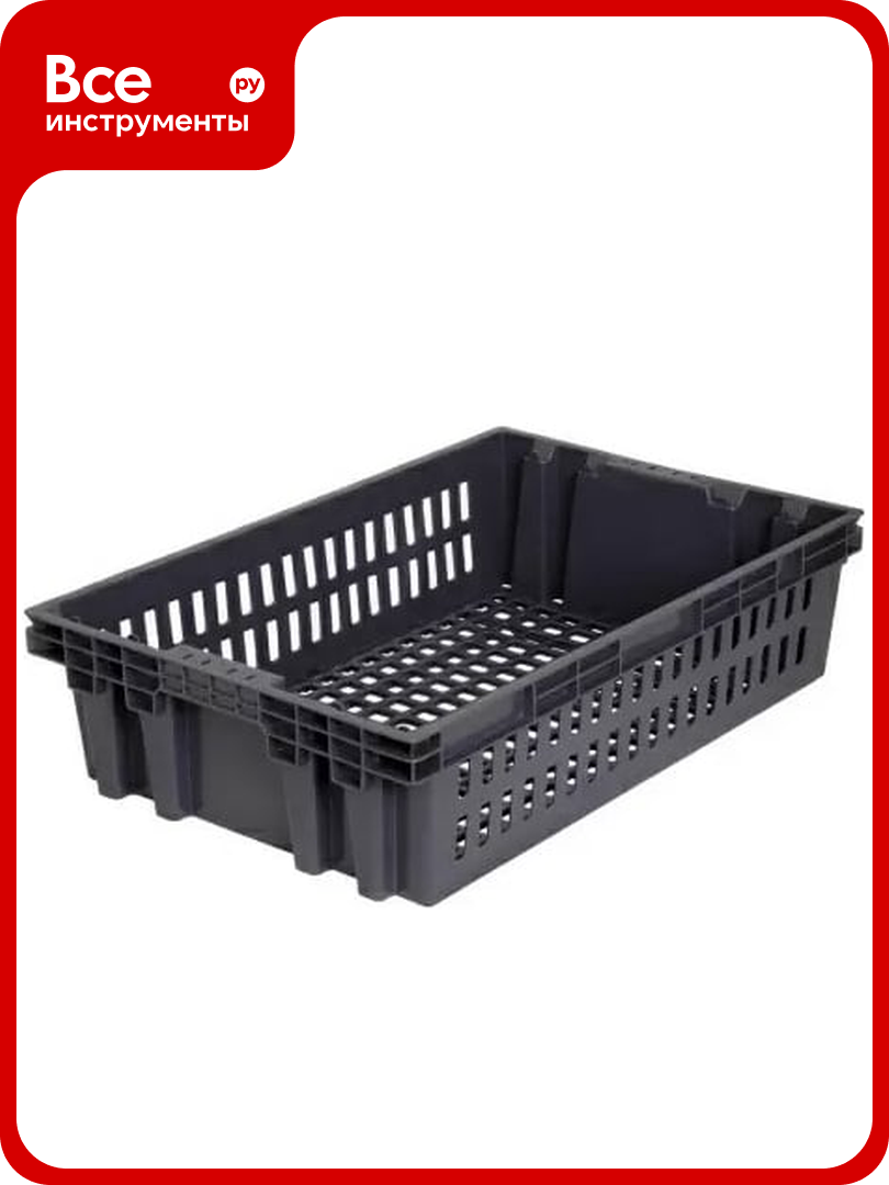 Хлебный ящик Дигрус п э  600x400x152 5 мм  черный  вес 1 2 кг Я Х60 40 152 Ч Д