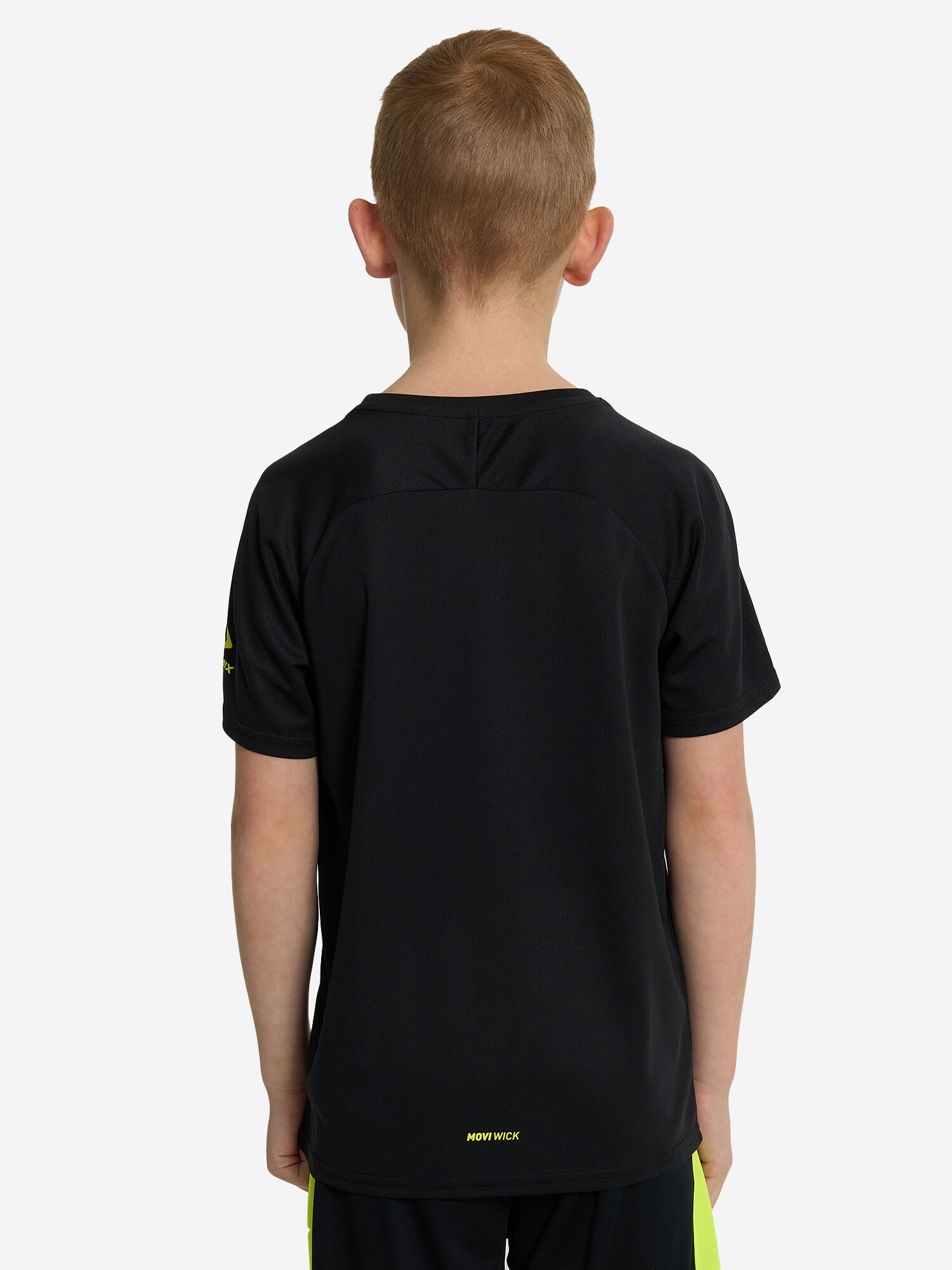 Футболка Demix, размер 146-152, черный — фото 1