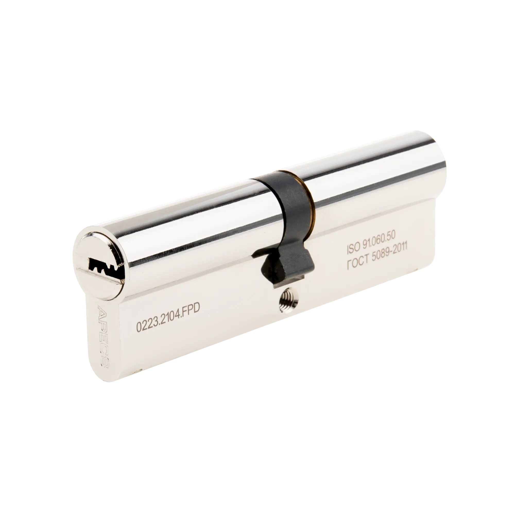 Цилиндровые механизмы Apecs Pro LM-100-NI 100 мм ключ/ключ цвет никель