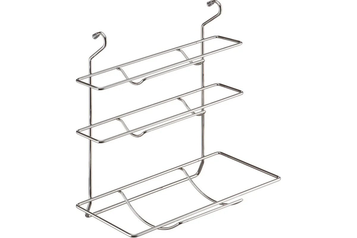 Полка для рулонов и бумажного полотенца Lemax длина 325 мм ширина 170 мм высота 365 мм хром MX-065