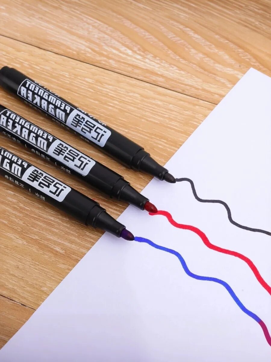 Маркер черный 1 шт — фото 1