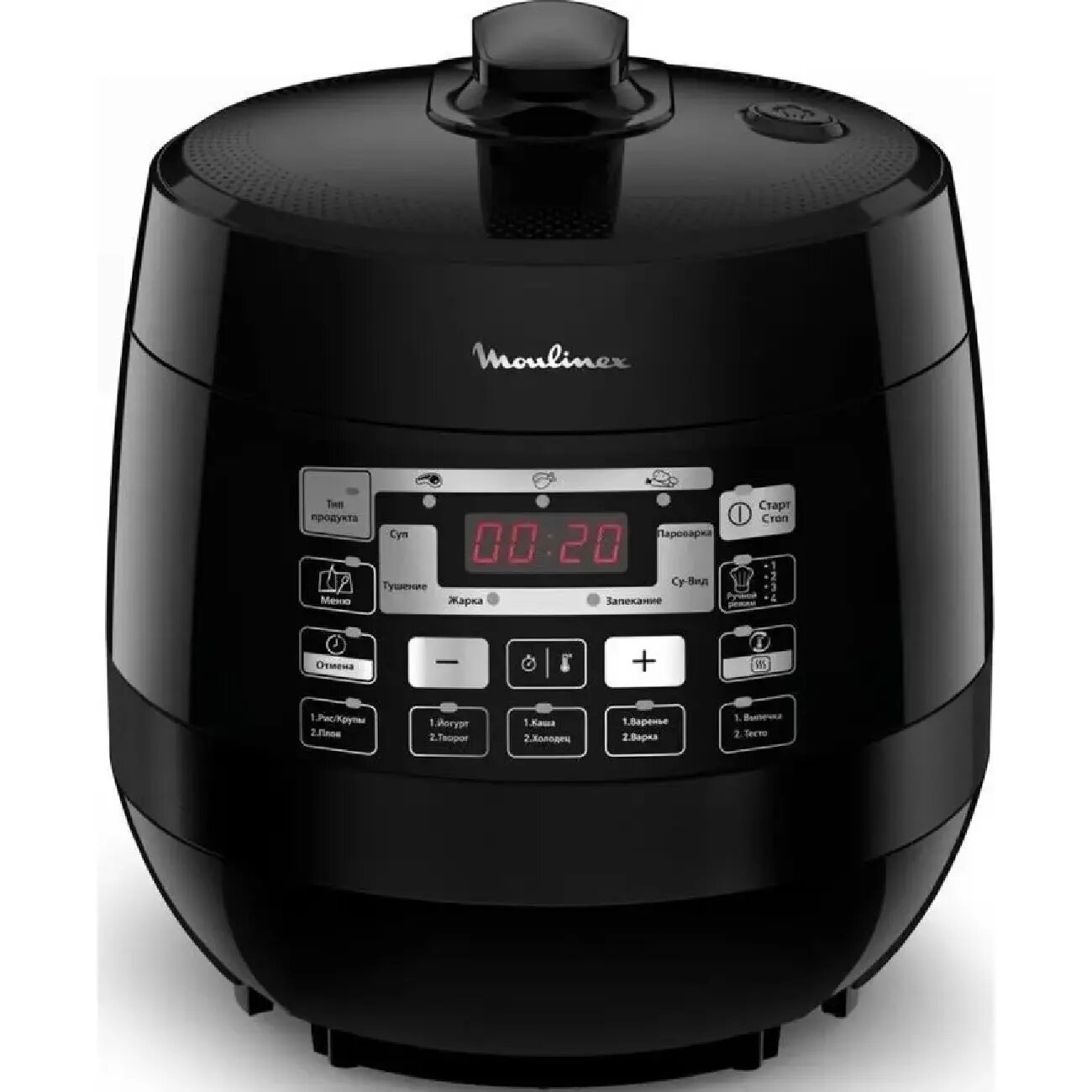 Мультиварка Moulinex CE430832, Вес: 3.4 кг, Гарантия: 1 г, Количество автоматических программ : 16