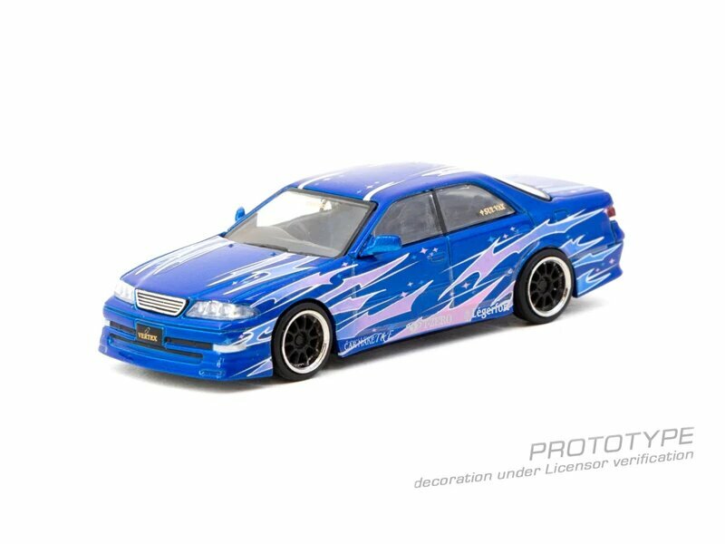 Tarmac Works масштаб 1:64 металлическая модель автомобиля VERTEX Mark II JZX