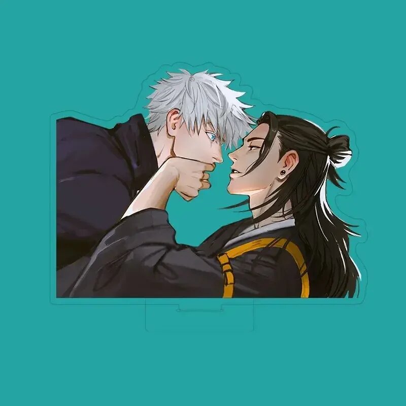 Подставка для фигурок Jujutsu Kaisen Gojo Satoru & Geto Suguru, черная, Цвет: 2