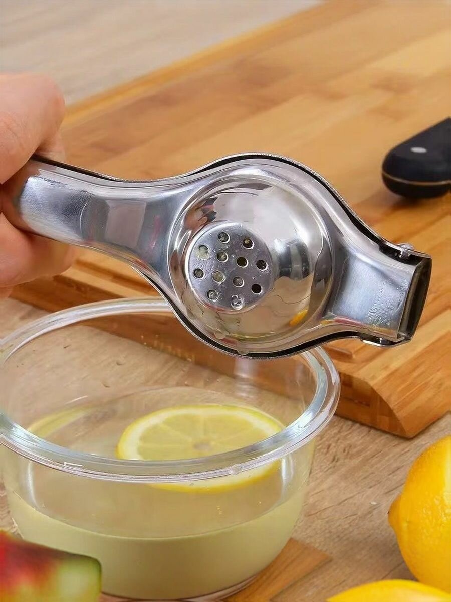 Соковыжималка для лимона ручная, пресс для цитрусовых, сквизер — фото 1