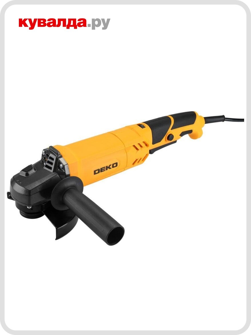 Угловая шлифмашина сетевая DEKO DKAG1500