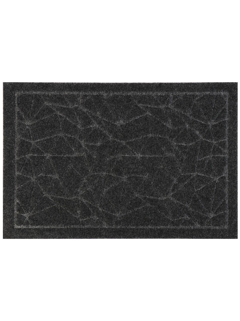 Коврик грязезащитный влаговпитывающий Natverk 40х60 см серый ПВХ для входа