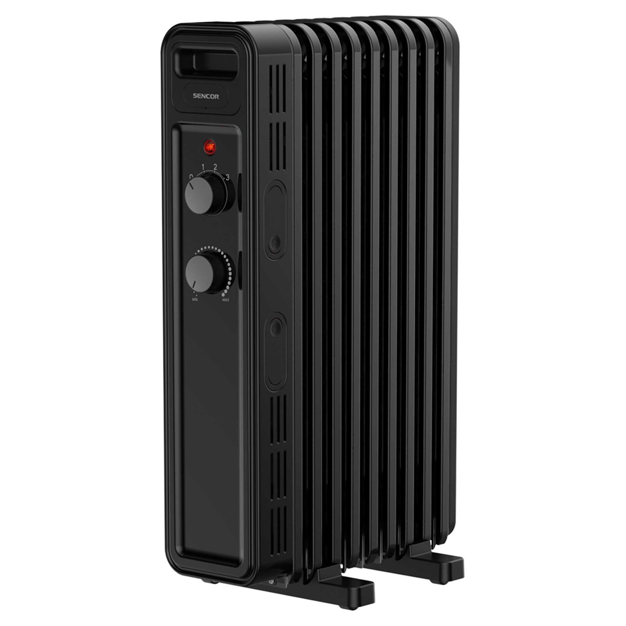 Масляный радиатор Sencor SOH 3509BK ТЭН 2000 Вт 9 секций термостат