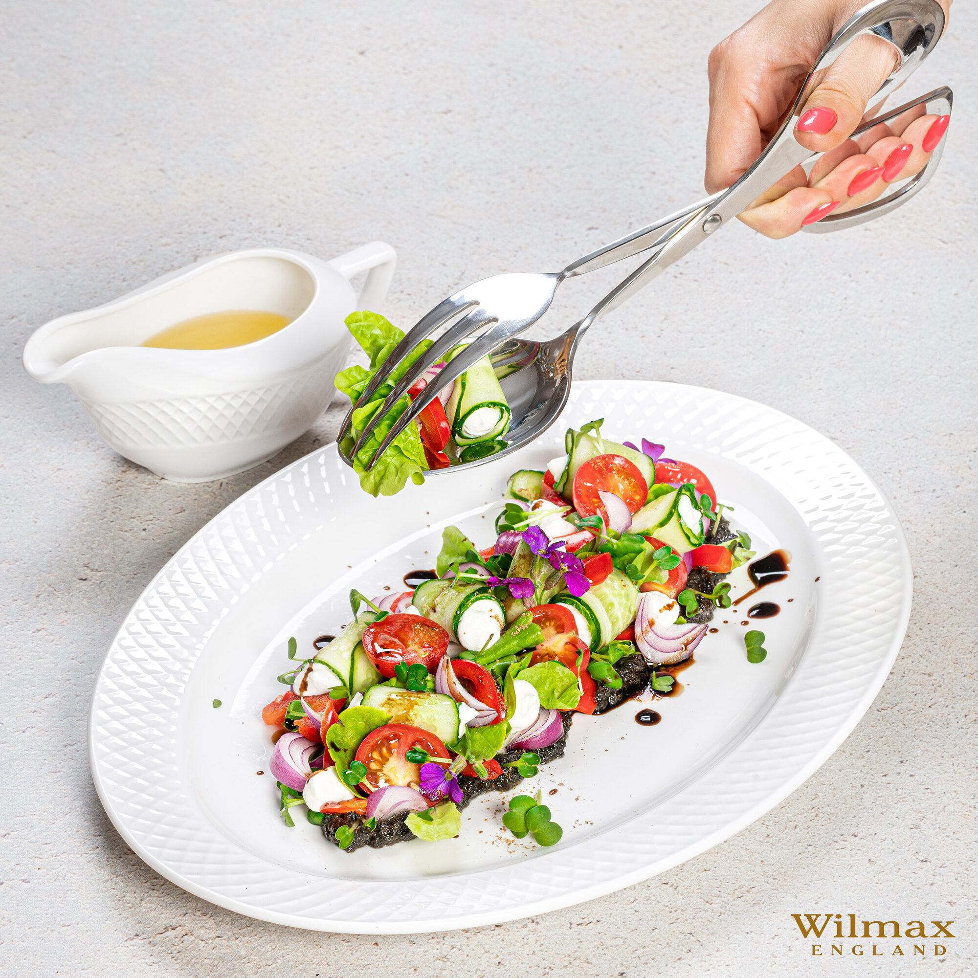 Щипцы сервировочные 26 см WL‑999128/1C — фото 1