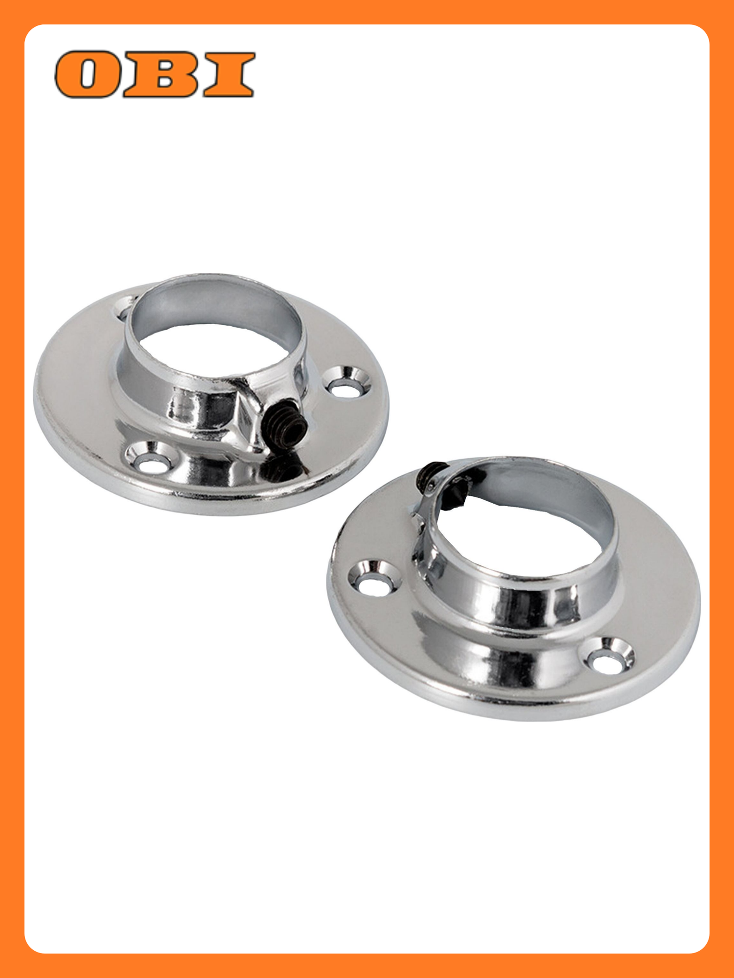 Держатель для трубы Tech-KREP с фиксатором сталь серебристый 25мм