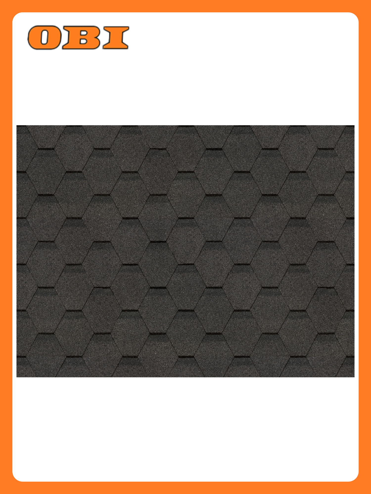 Битумная черепица DOCKE шестигранная окисленный битум гарантия 10 лет