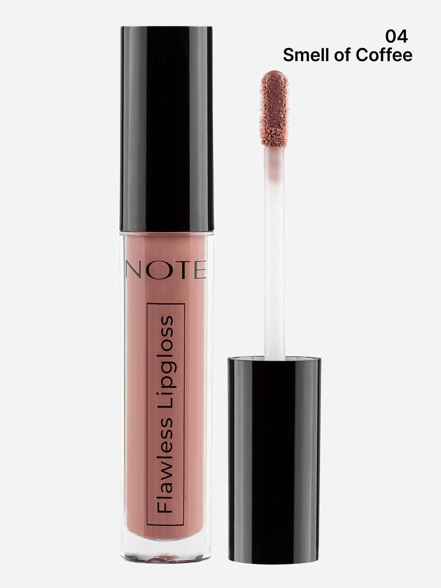 NOTE Flawless Lipgloss №04 — блеск для губ с зеркальным сиянием — фото 1