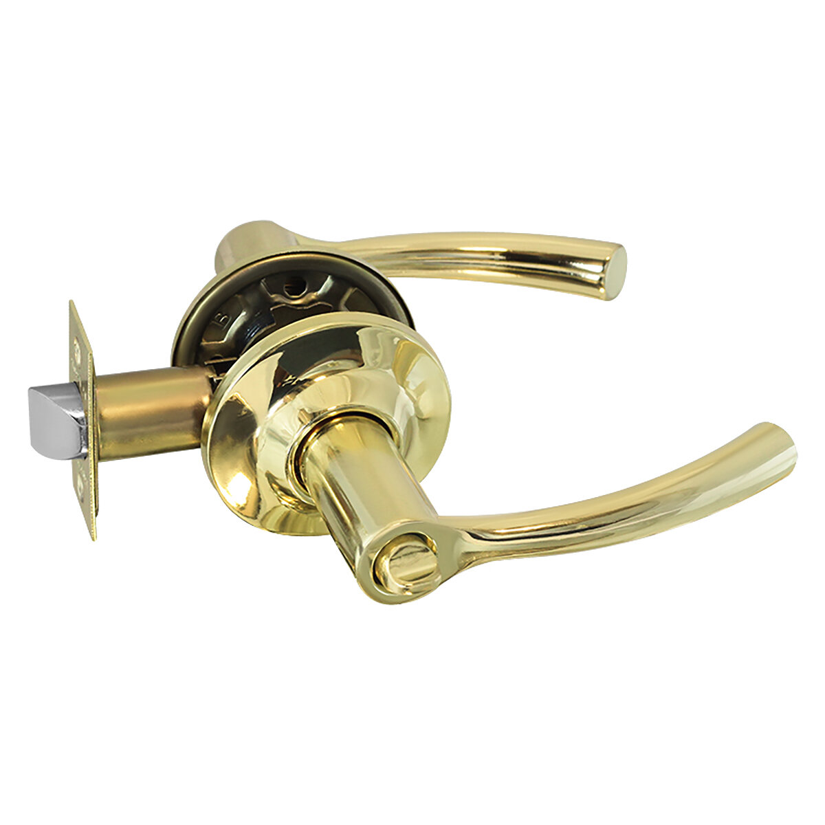 Ручка-защелка Нора-М Isparus ТТ1-03 фиксатор золото