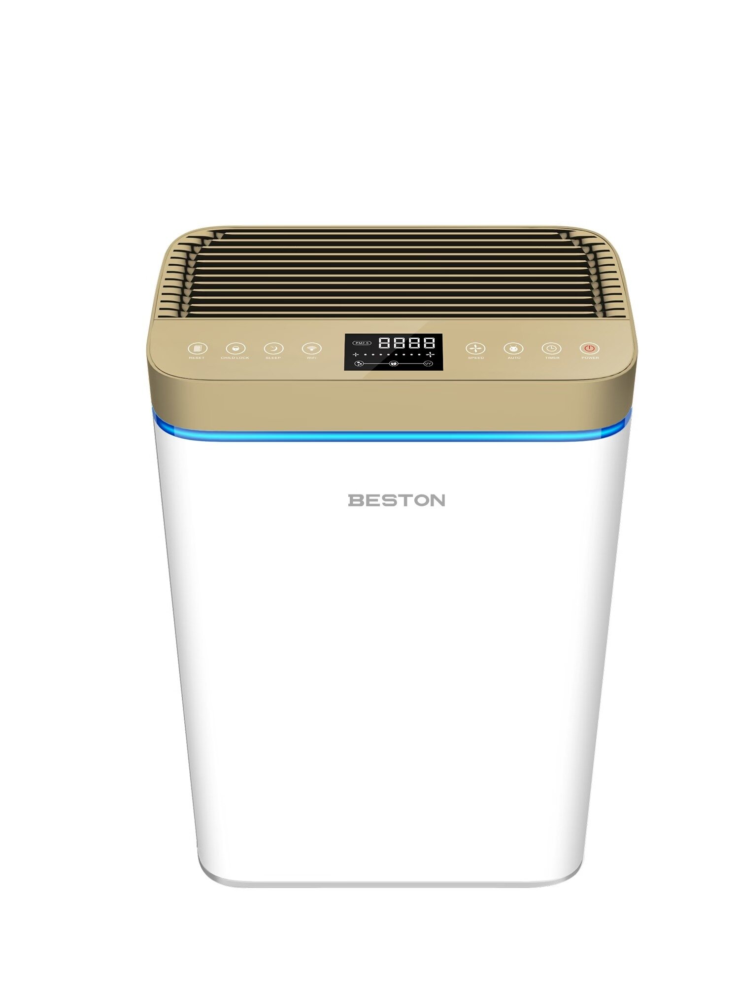 Увлажнитель воздуха Beston Air Luxe 2 в 1 BHP-73UVF8WG, площадь 35 м², 300 мл/час