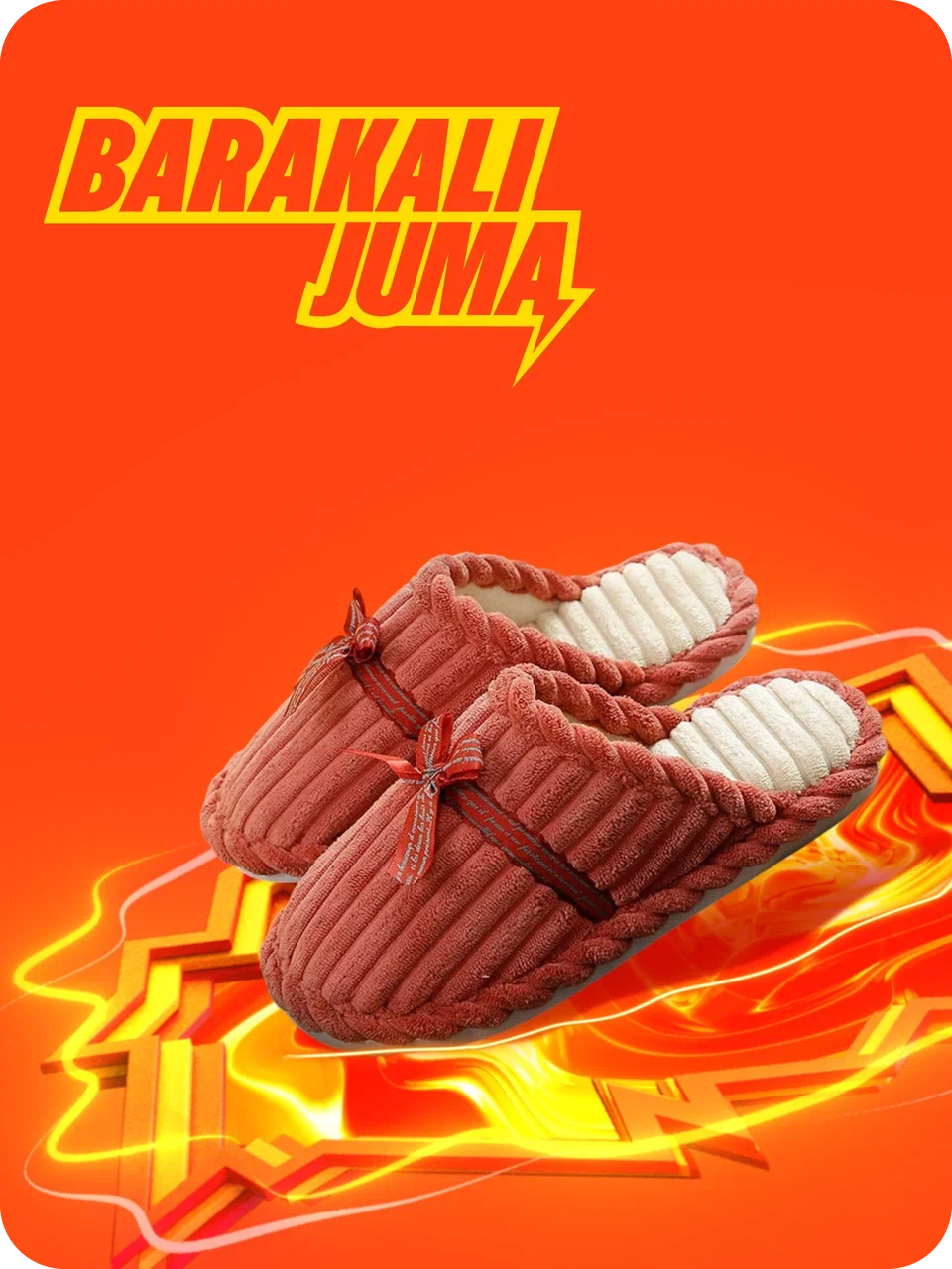 Тапочки, размер 40-41, розовый