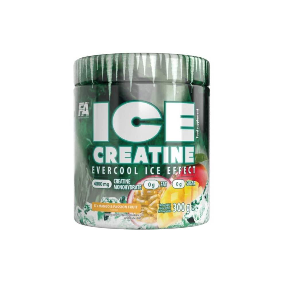 Креатин FA Ice Creatine, вкус манго с охлаждающим эффектом, 300 г, 60 порций