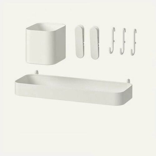 Изображение товара SKADIS Набор аксессуаров из 7 предметов икеа. белый (20586420)